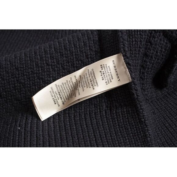 Burberry Knitted black coat - Picture 6 of 7